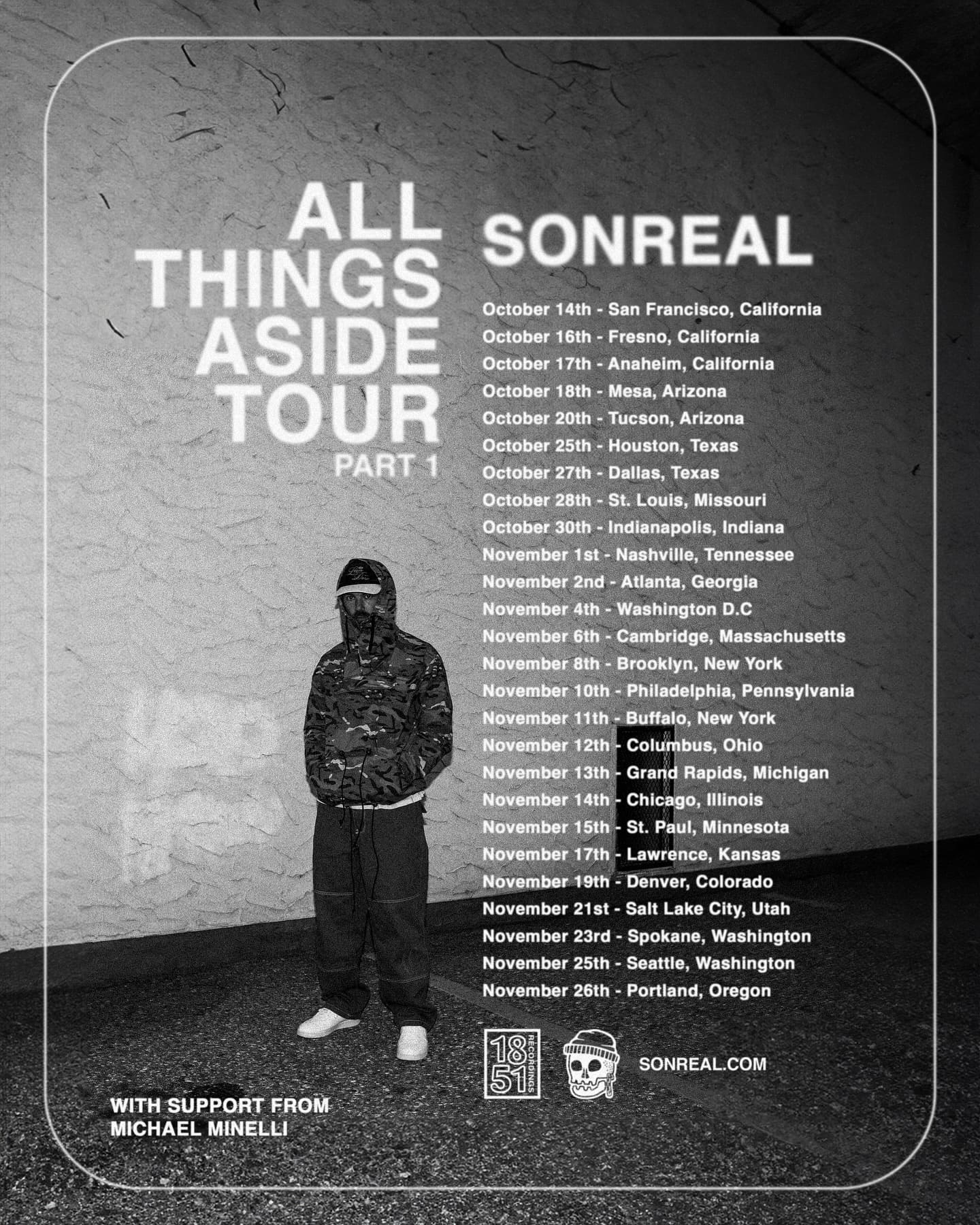 All Things Aside Tour Poster 2024